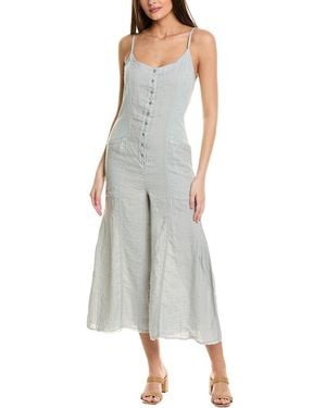 XCVI Calistina Linen Jumpsuit - Grey