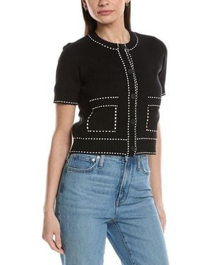 Ellen Tracy Knit Cardigan - Black
