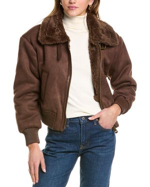 Noize Fannie Puffer Jacket - Brown