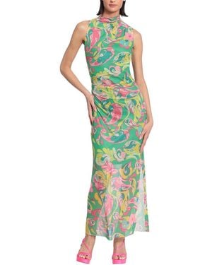 Donna Morgan Midi Dress - Green