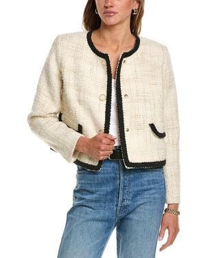 Ba&sh Wool-Blend Jacket - Blue