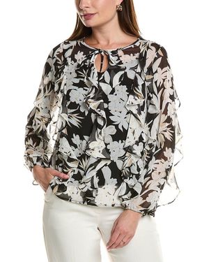 Anne Klein Blouse - Grey