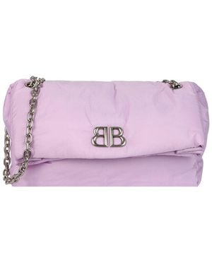 Balenciaga Monaco Medium Chain Bag - Purple