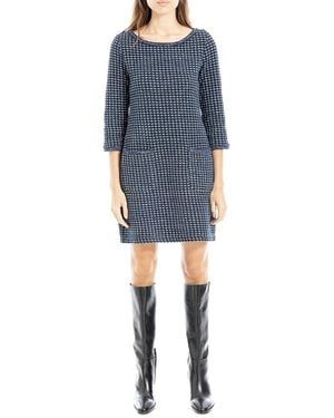 Max Studio Knit Mini Dress - Blue