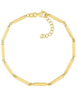 HAWLEY ST 14K Station Bracelet - Metallic