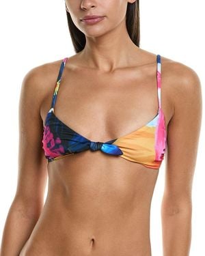 Mara Hoffman Carla Bikini Top - Blue