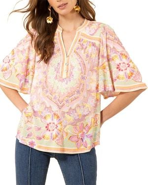 Hale Bob Kaitlyn Blouse - Natural