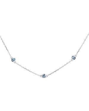 Chavin Couture 14K 0.75 Ct. Tw. Topaz By The Yard Necklace - Metallic