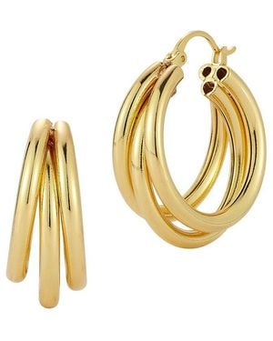 Glaze Jewelry Plated Earrings - Metallic