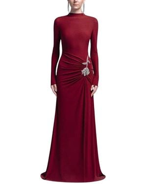 Amanda Royal Maxi Dress - Red