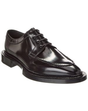 Bally Ruben Leather Derby Shoe - Black