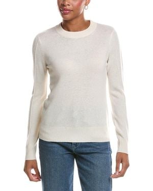 InCashmere Wool & Cashmere-Blend Jumper - White