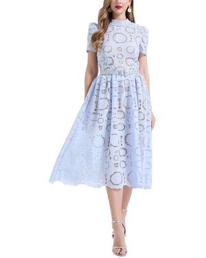 Kaimilan Midi Dress - Blue