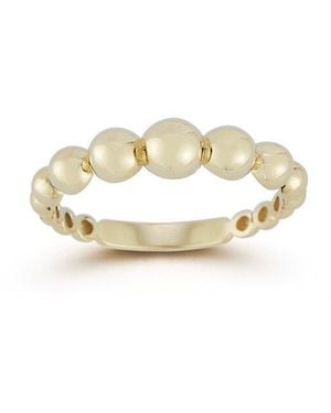 Ember Fine Jewelry 14K Diamond Bubble Ring - White