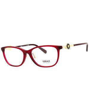 Versace Ve3297D 55Mm Optical Frames - Red
