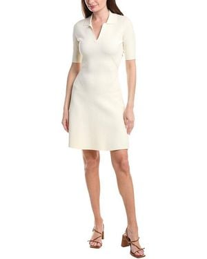 BOSS Felita Knit Dress - White