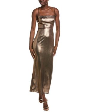 Azeeza Sarika Midi Dress - Brown