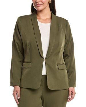 Tahari Plus Blazer - Green
