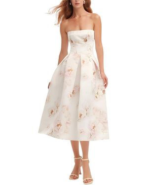 Alma King Midi Dress - White