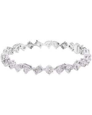 VOWE 14K 10.50 Ct. Tw. Lab-Grown Diamond Bracelet - White