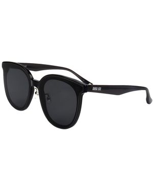 Anna Sui As2210 66Mm Sunglasses - Black