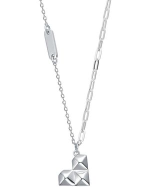 Rachel Glauber Pendant Necklace - White