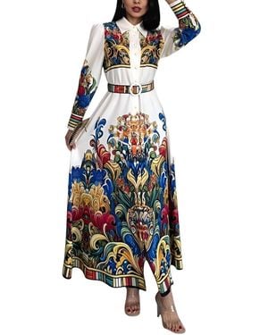 WELLWAY Maxi Dress - White