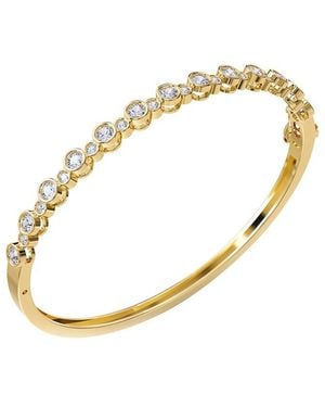 Lab Grown Diamonds 18K Over 1.82 Ct. Tw. Lab-Grown Diamond Banglebracelet - Metallic