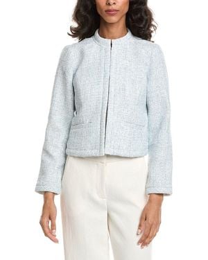 Sail To Sable Cropped Jacket - Blue