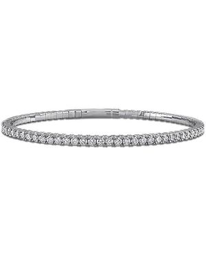 Created Forever 14K 3.70 Ct. Tw. Lab-Grown Diamond Bangle - White