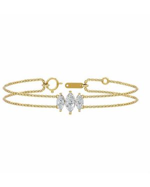 Lab Grown Diamonds 14K 1.85 Ct. Tw. Lab-Grown Diamond Bracelet - White