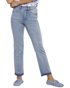 NYDJ Petite Marilyn Crystalline Ankle Crop Jean - Blue