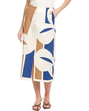 Marimekko Suisto Malja Midi Skirt - Blue