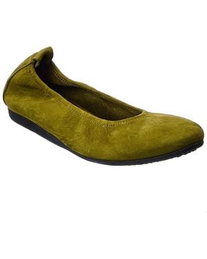 Arche Laius Leather Flat - Green