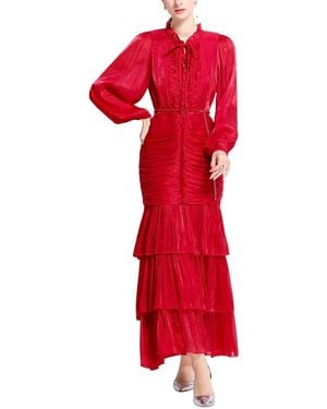 Kaimilan Midi Dress - Red