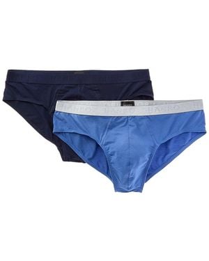 Hanro 2-Pack Brief - Blue