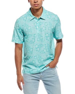 Tommy Bahama Bahama Coast Aloha Geo Polo Shirt - Blue