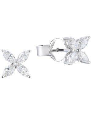 Gregg Ruth 14K 0.41 Ct. Tw. Diamond Earring - White