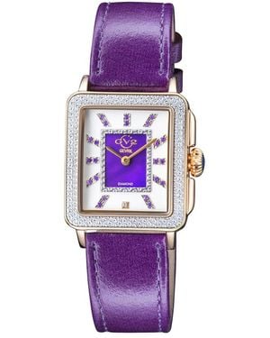 Gv2 Padova Gemstone Watch - Purple