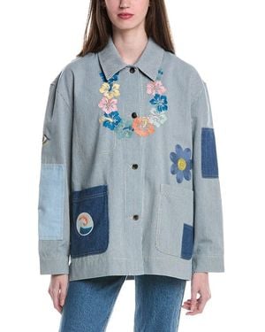 Electric and Rose Chore Jacket - Blue