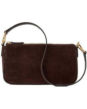 J.McLaughlin Mel Suede Handbag - Brown