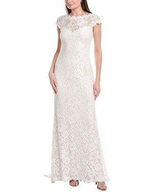 Tadashi Shoji Lace Gown - White