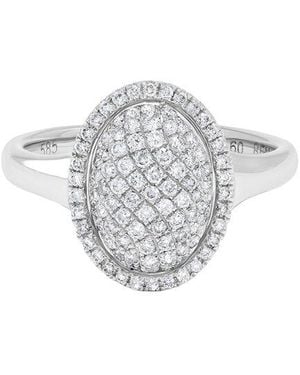 H.J. Namdar 14K 0.60 Ct. Tw. Diamond Cluster Ring - White