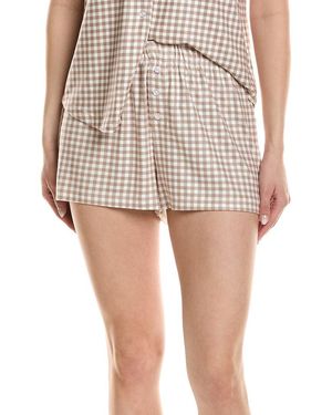 Z Supply Maddie Gingham Short - White