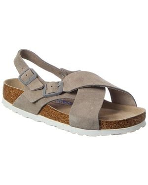 Birkenstock Tulum Sfb Suede Sandal - Grey