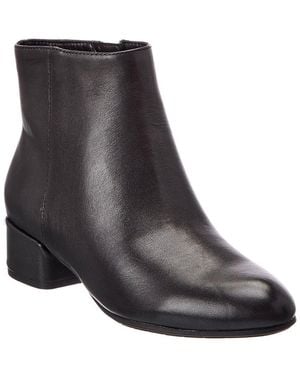 Dune Pippie Leather Boot - Black