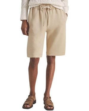 Reiss Reggie Longline Short - Natural