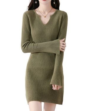 Tedora Mini Dress - Green