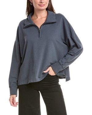 James Perse 1/2-Zip Pullover - Grey