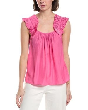 Ramy Brook Leah Top - Pink